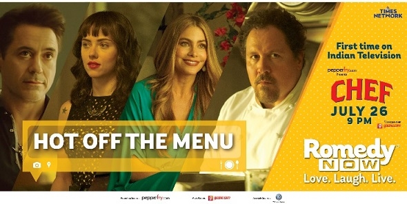 Chef to premiere on Romedy NOW