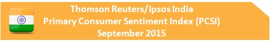India Primary Consumer Sentiment Index Rises