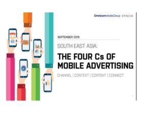 The Four Cs of Mobile Advertising