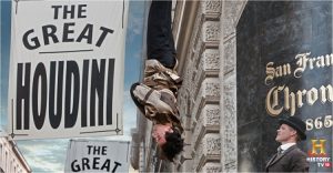 HISTORY TV18 showcases the power of Illusion with ‘HOUDINI’