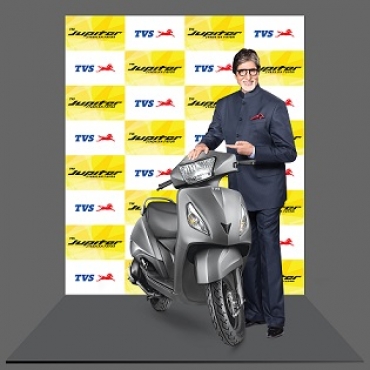 TVS Motor Company ropes in Amitabh Bachchan as “Brand Philosophy Evangelist” for TVS Jupiter