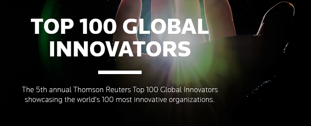 Thomson Reuters Names 2015 Top 100 Global Innovators