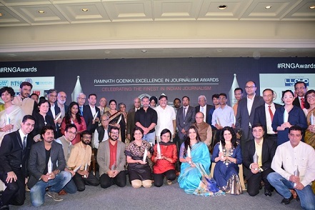 56 of the finest in journalism win Ramnath Goenka Excellence awards