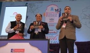 Dr. Subhash Chandra’s autobiography 'The Z Factor ' launched at the ZEE Jaipur Literature Festival 2016