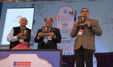 Dr. Subhash Chandra’s autobiography 'The Z Factor ' launched at the ZEE Jaipur Literature Festival 2016