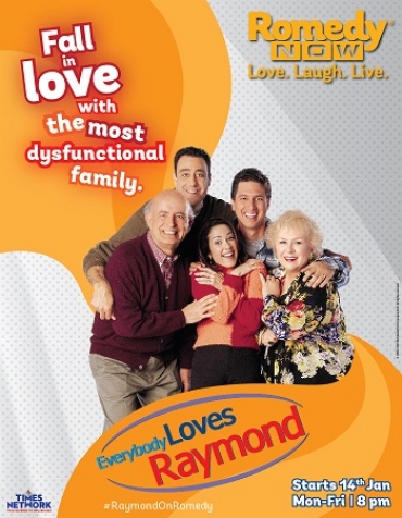 Romedy NOW brings viewers the all-time favourite, ‘Everybody Loves Raymond’