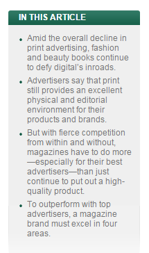 Beauty Books: Meeting More Demanding Print Advertisers’ Needs