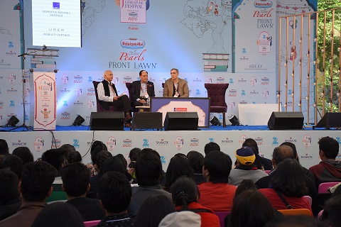 Dr. Subhash Chandra’s autobiography 'The Z Factor ' launched at the ZEE Jaipur Literature Festival 2016