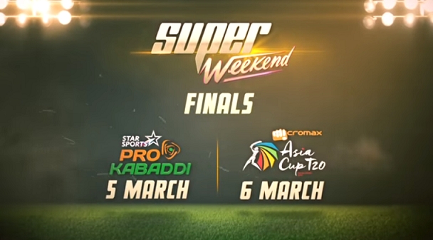 Star Sports, the home of all major sporting action in India