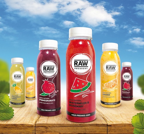 dCell develops Visual Identity for Raw Pressery juices