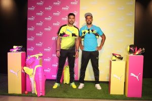 Yuvraj Singh and Robin Singh launch PUMA Tricks