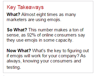 Marketers Are Embracing Emojis to Reach Consumers