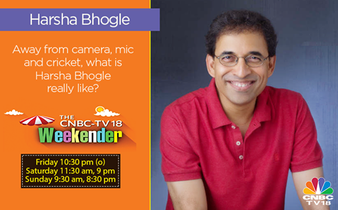 Harsha Bhogle opens up only on CNBC-TV18 weekender