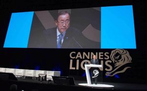 Ban Ki-moon brings together Advertising's 'Big Six' in Cannes
