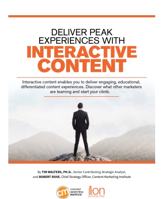 Use of Interactive Content on the Rise