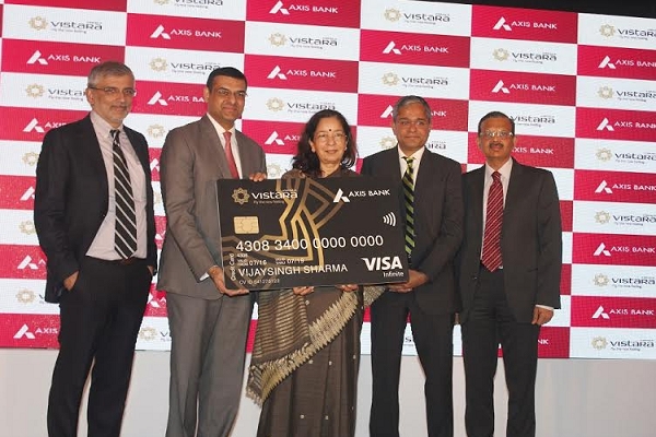 Axis Bank and Vistara unveil cobranded credit card 2 Axis Bank and Vistara unveil cobranded credit card