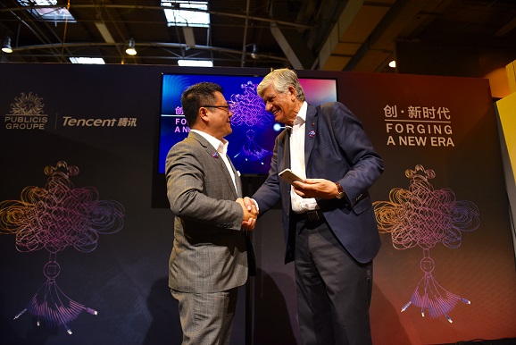 Publicis Groupe enters into a strategic partnership with Tencent