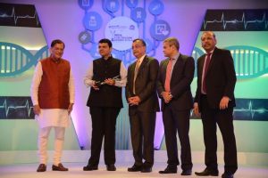 CNBC-TV18 and ICICI Lombard felicitate the winners of the India Healthcare Awards 2015-16