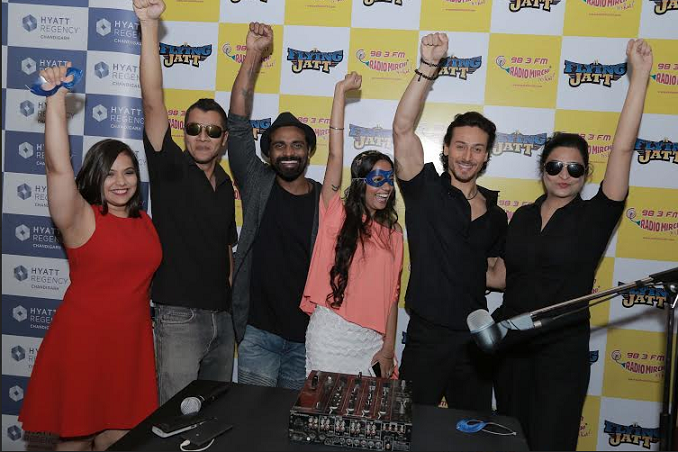 Mirchi 98.3 FM launches in Chandigarh with Tiger Shroff