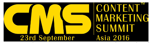 CMS Asia 2016 all set to take off on 23rd Sept