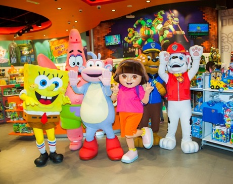Nickelodeon Store opens in Dubai Mall