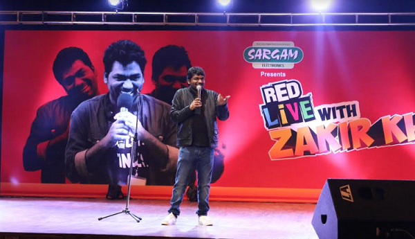 Red FM rolls out Red LIVE with Zakir Khan