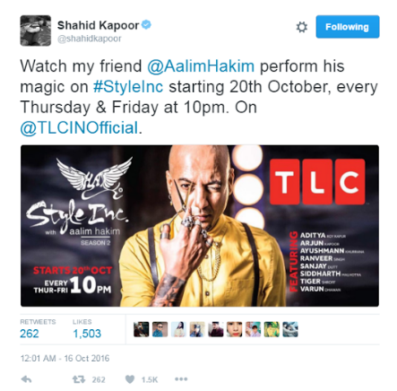TLC launched - Style Inc.with Aalim Hakim creates a huge stir on social media 4 TLC launched - Style Inc.with Aalim Hakim creates a huge stir on social media