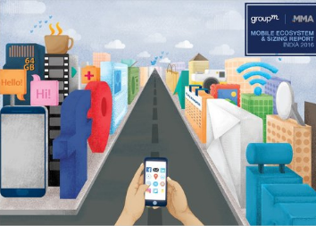 Mobile is the 3rd largest advertising medium in India, after TV and Print