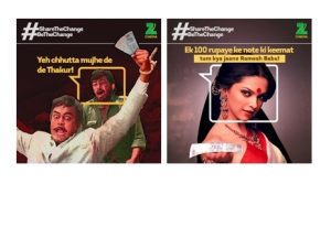 Join in and lets- #ShareTheChangeBeTheChange with Zee Cinema