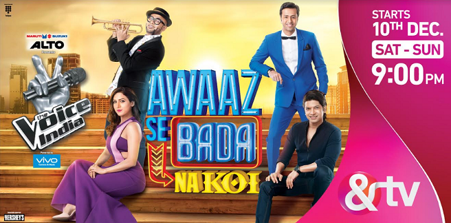 &TV propagates an unconventional campaign reinstating Awaaz Se Bada Na Koi for The Voice India season 2