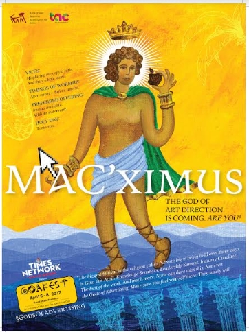 FCB Ulka creates news campaign for Goafest 2017- ‘Gods Of Advertising’