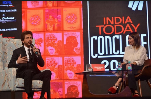 To be in the spotlight is lonely: Shah Rukh Khan at India Today Conclave 2017