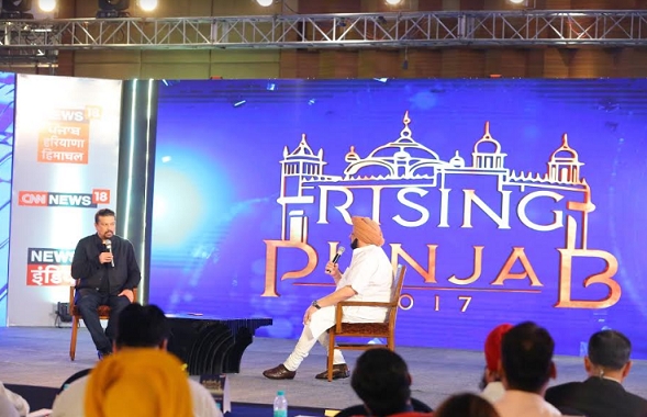 State’s Top Political Leaders Speak their mind at News18 Network’s ‘Rising Punjab’
