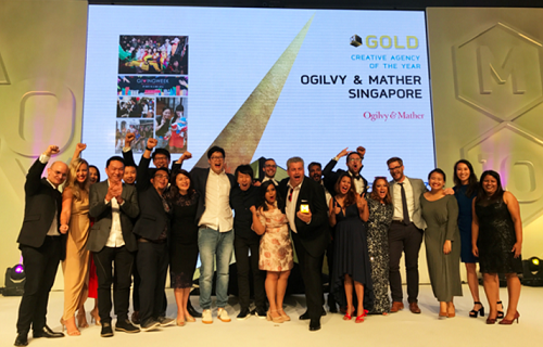 Ogilvy Singapore wins at Marketing Magazine's Agency of the Year Awards 2017