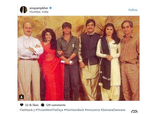 Zee Classic to air Superstar SRK's comedy film 'Zamaana Deewana'