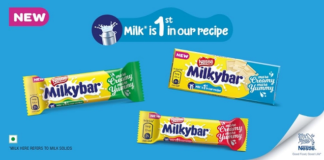 Nestlé India Re-launches Milkybar