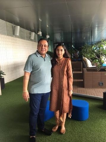 Punit Goenka, MD & CEO, ZEE Entertainment personally meets his One Millionth Twitter Follower