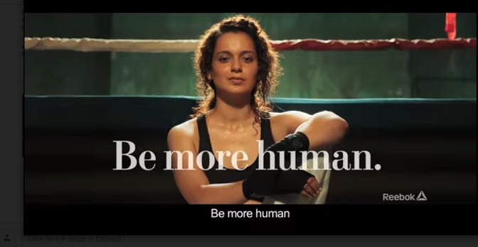 Reebok India and Kangana Ranaut address the issue of ‘Inequality in pay’ 2 Reebok India and Kangana Ranaut address the issue of ‘Inequality in pay’