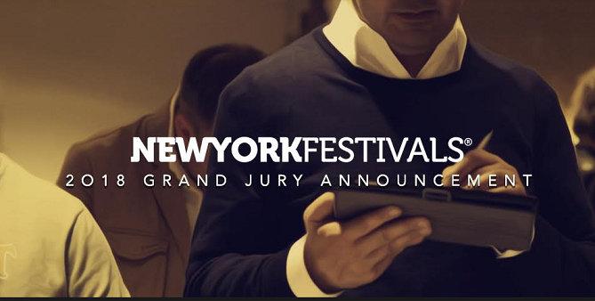 New York Festivals International Advertising Awards Announces the 2018 Grand Jury