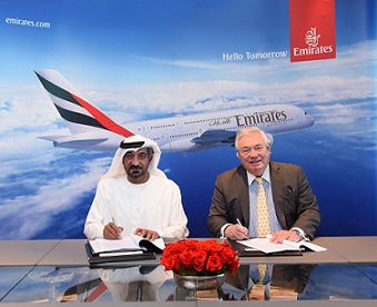 Emirates signs agreement for up to 36 additional A380s