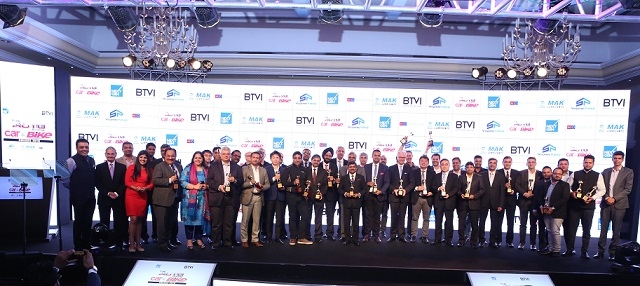 BTVI announces Winners of ‘The Auto Show Car India & Bike India Awards 2018’