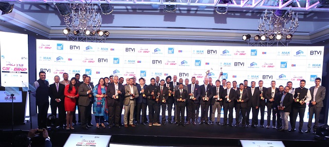 BTVI announces Winners of ‘The Auto Show Car India & Bike India Awards 2018’
