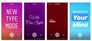 Instagram Launches Type Mode in Stories
