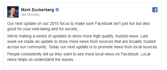 More Local News on Facebook