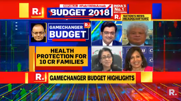 Republic TV breaks viewership records on Budget Day 2018