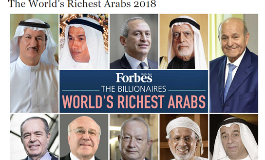 Forbes Middle East unveils 31 Arab billionaires