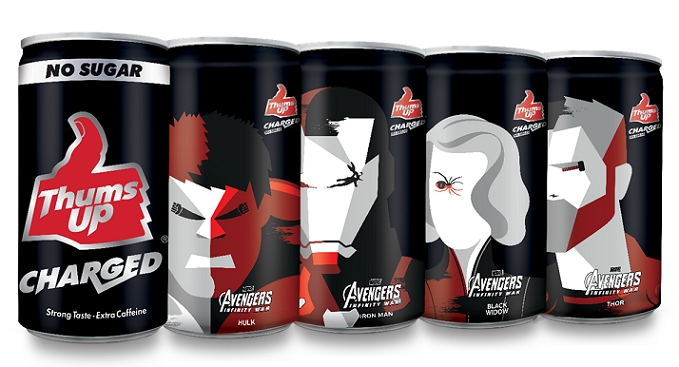 Coca-Cola India Launches Thums Up Charged No Sugar