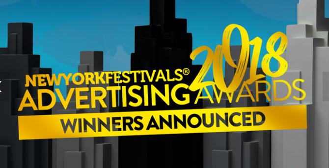 2018 New York Festivals Advertising Awards Honors “Fearless Girl” McCann New York with Best of Show and 3 Grand Trophies