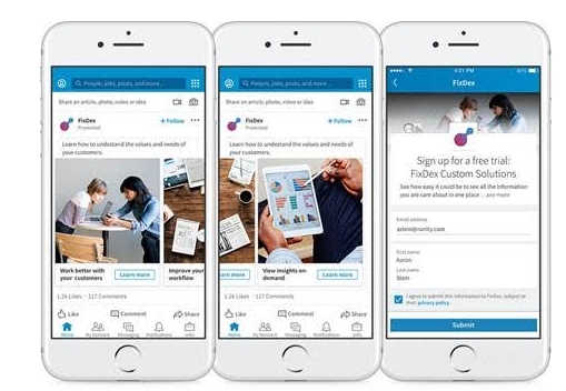 LinkedIn launches Carousel Ads