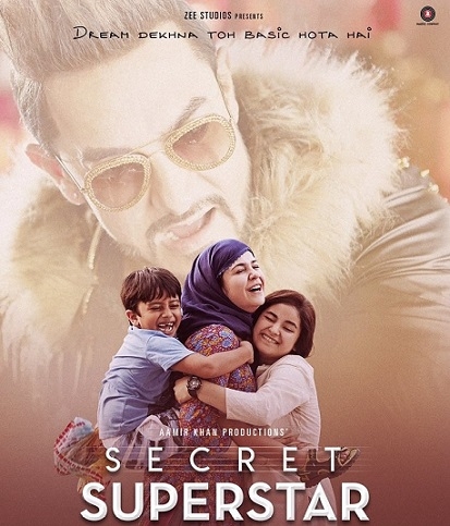 Zee Cinema to telecast the inspiring tale ‘Secret Superstar’ 2 Zee Cinema to telecast the inspiring tale ‘Secret Superstar’